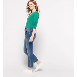 Kut from the Kloth straight leg high rise size 12 medium wash jeans